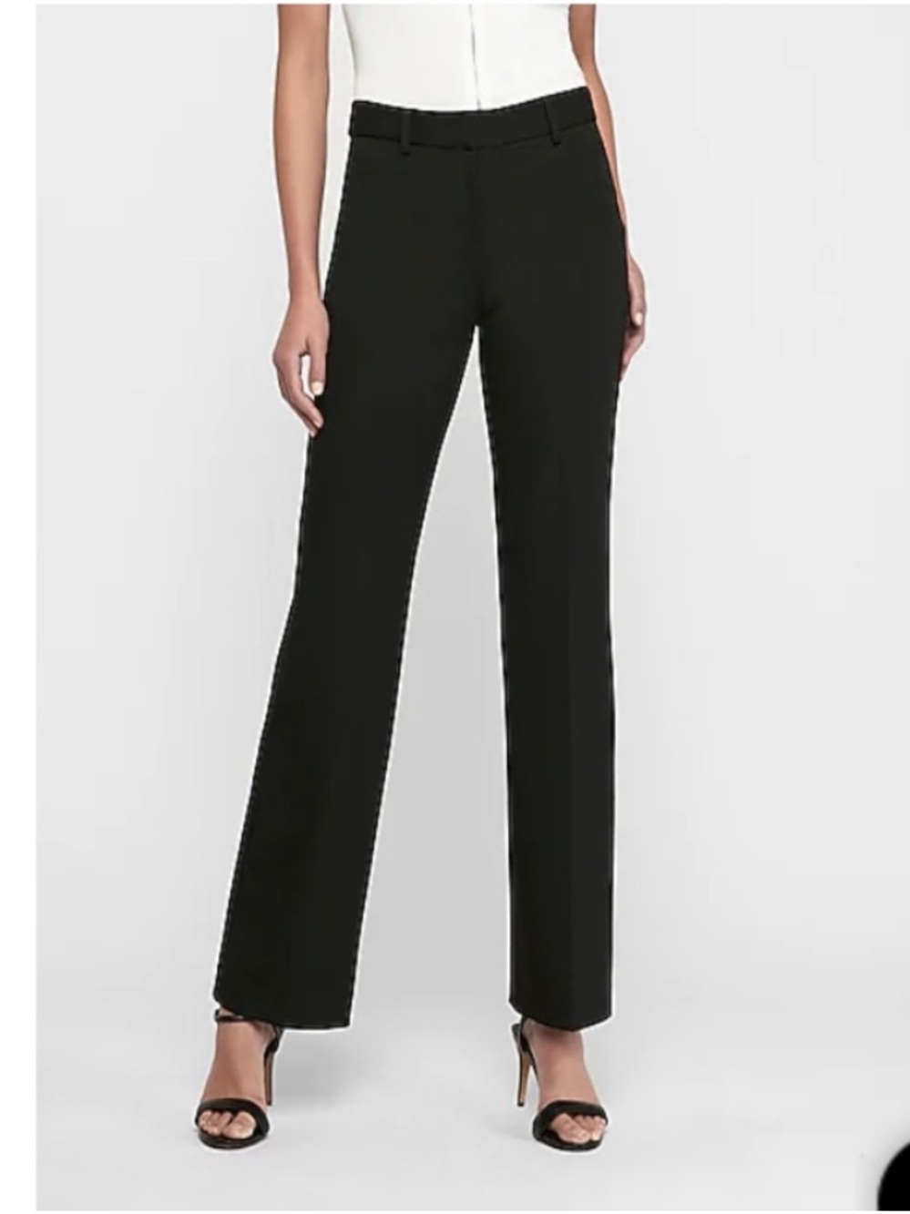 Express Women’s Editor Black Wide Leg Dress Pants